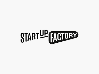 Logo_StartUPFactory cilabstudio factory logo montreal startup