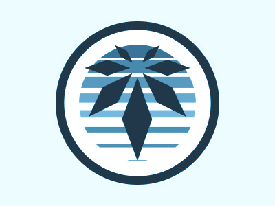 KILLA VILLA badge banding crest identity la logo palmtree
