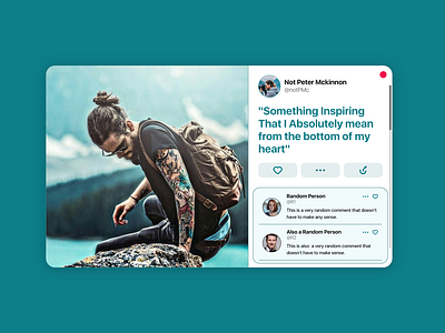 Social Media Post - an Elegant One design graphic design social media ui ux web design