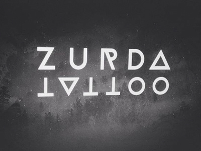 Zurda Tattoo font tattoo zurda