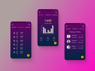 Daily UI Challenge #Day41 android app design ui ux