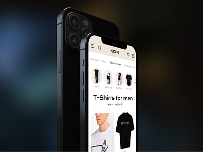 E-Commerce Fashion App & Web freebie app ecommerce fashion flat list modern product shop simple ui