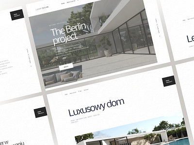 Landing Page for Interior Design Company design graphic design ui ux