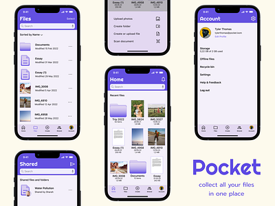 Pocket mockups ui userinterface