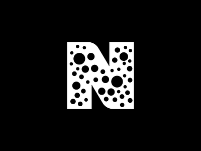 "N" Monogram affinitydesigner branding customtype design dribbble graphicdesign illustration logo logotype typography vector