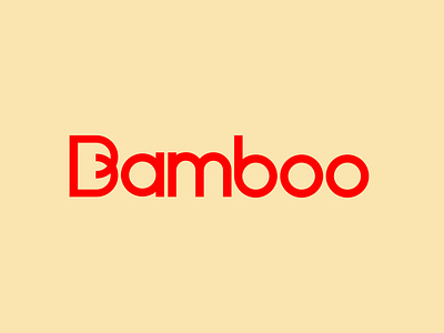 Bamboo Logotype affinitydesigner branding customtype design dribbble graphic design logo logotype typography vector