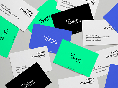 Quiver Studio - Branding affinitydesigner branding design graphicdesign logo logotype typography