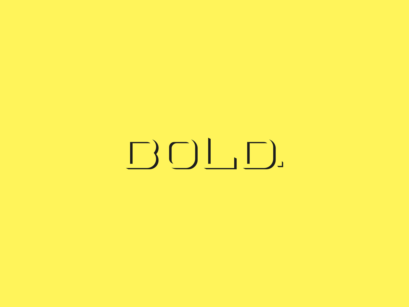 B O L D by madebyDebo on Dribbble