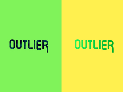 Outlier affinitydesigner design logotype typography vector