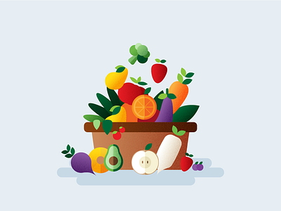 vegetarian fruit graphic icon illustration vegetable vegetarian