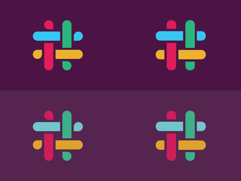 Slack Re-Design Concept branding design concept re-design logo slack