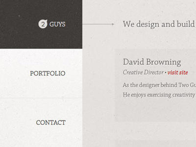 Two Guys Redesign chapparalpro facelift portfolio responsive texture twoguys