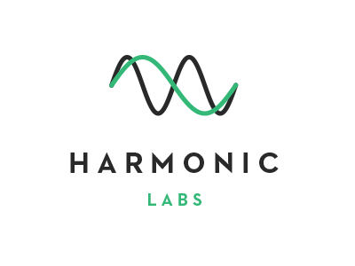 Harmonic Labs logo graph harmonic logo neutra text plot