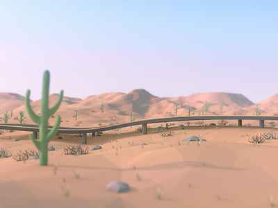 'Arizona' (50 States of America - Low Poly) 3d 50 states of america arizona low poly render