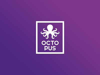 Octopus adverting agency branding logo octopus