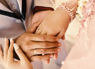Wedding hand