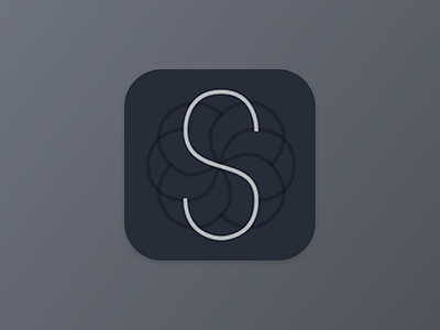 Stoic App Icon app icon blue icon meditation stoic stoicism