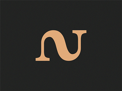 NS brand design icon identity illustration letter logo sign symbol yuro