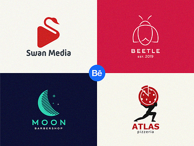 logos collection on BEHANCE brand branding design icon identity illustration letter logos logoset marks symbol