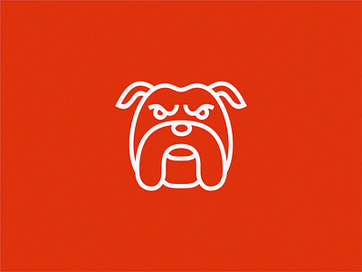 dog dog dog logo line
