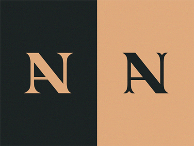 monogram AN an monogram design monogram logo