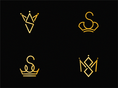 S crown crown crown logo s sketch