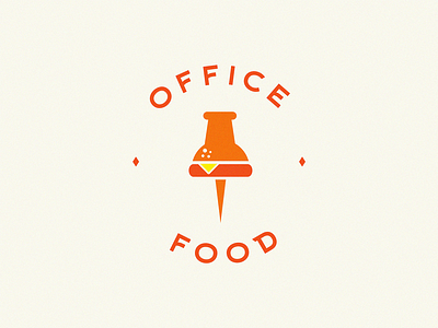 office food / burger + pin food food app office office design pin