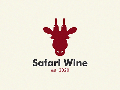 Safari wine giraffe safari safaris wine label winery