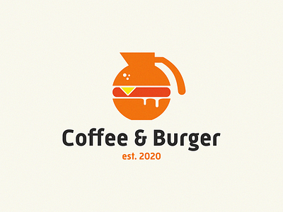 coffee and burger