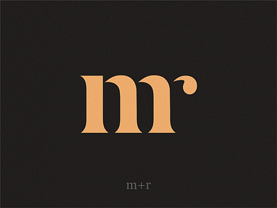 mr lettermark mark monogram monogram design monogram logo
