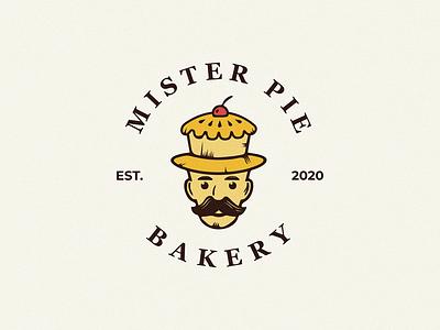 mr Pie bakery logo mister pie