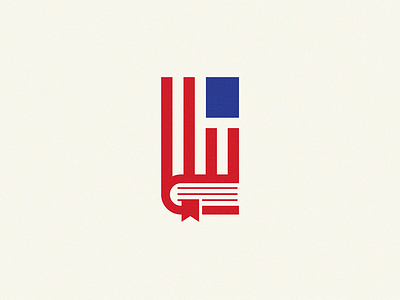 american book flag logo