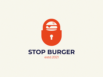 Stop Burger burger cafe food lock stop burger vegan