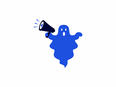 megaphone ghost megaphone ghost