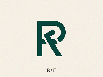 R+F monogram fr letter rf rf monogram