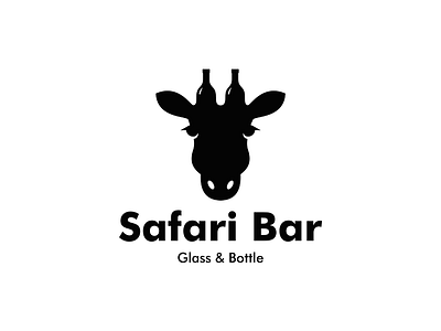 Safari Bar bar drink giraffe logo restaurant safari