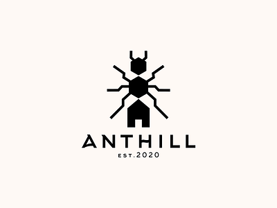 anthill ant anthill house logo