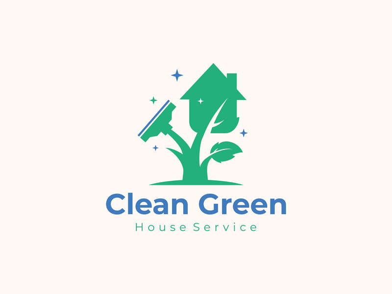 Clean Green House By Yuri Kartashev On Dribbble