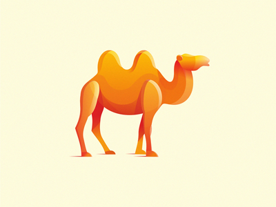 Animal Logos animal brand camel icon identity logo sign symbol