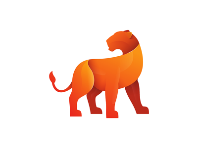 Lioness brand cat icon identity illustration lion logo symbol wild