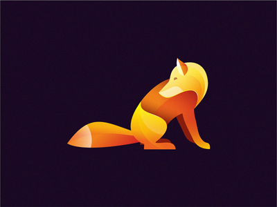 Fox animal fox icon logo symbol