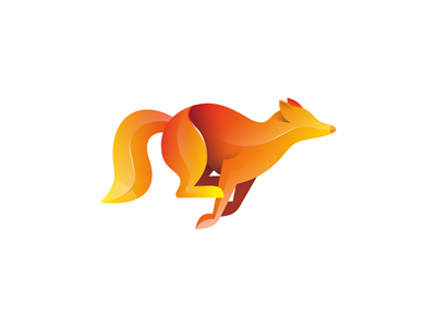 Fox animal art fox icon illustration logo