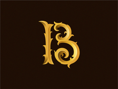 letter B letter logo sign symbol