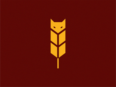 grain fox farm fox grain logo