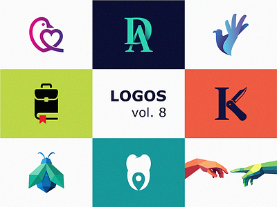 logos vol.8 collection identity logofolio logopack logos logoset logotypes marks