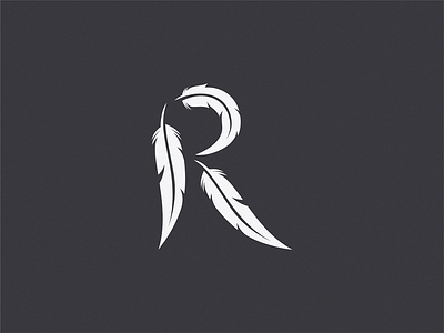 Raven  letter R ( Unused logo )