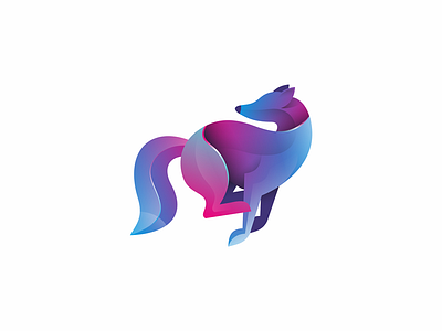 Fox animal art fox icon illustration logo