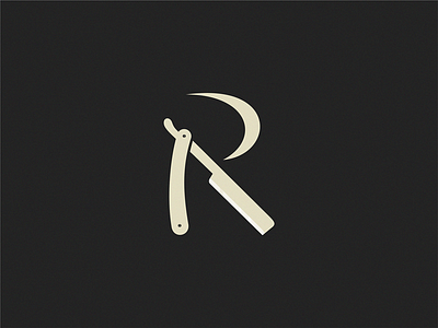 Razor letter R