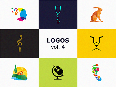 logos vol. 4 collection identity logofolio logopack logos logoset logotypes marks