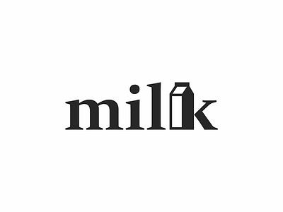 Milk logo milk sign symbol